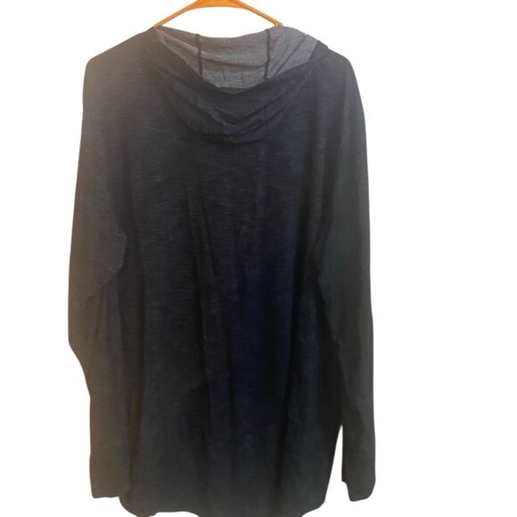 Nike XL Tall hooded wake forest long sleeve charcoal gray - Picture 5 of 7